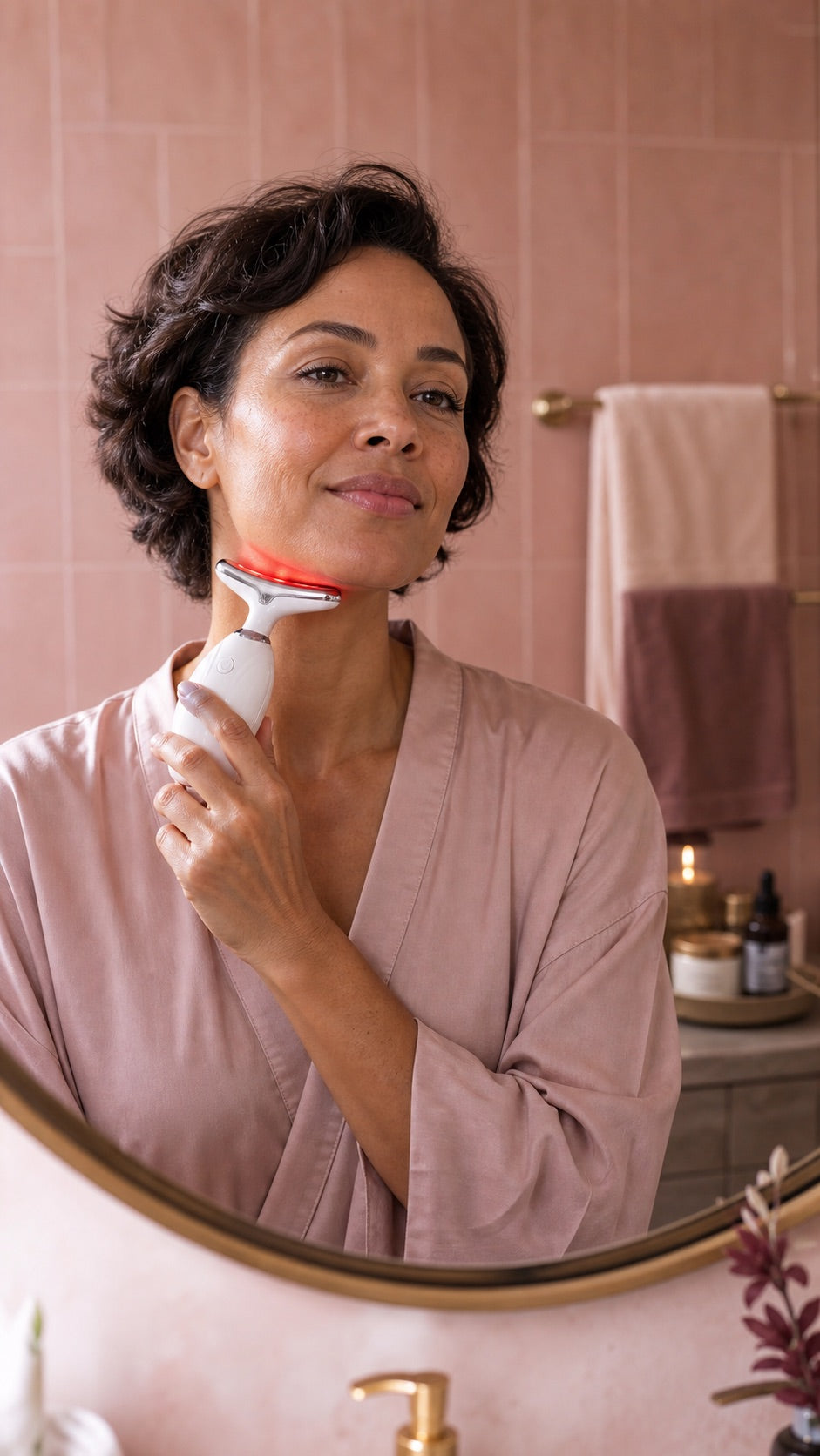 Ovellea Sculptor in a real morning beauty routine